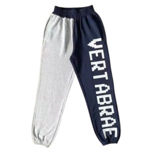 Vertabrae Grey with Blue Sweatpant
