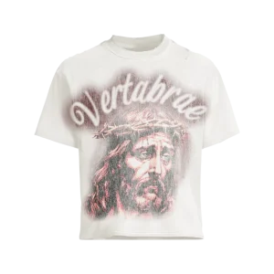 Vertabrae Jesus T shirt White Color