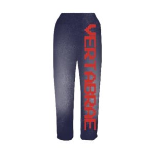 Vertabrae Navy with Red Logo Sweatpant